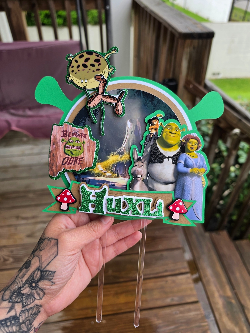 Shrek Cake Topper